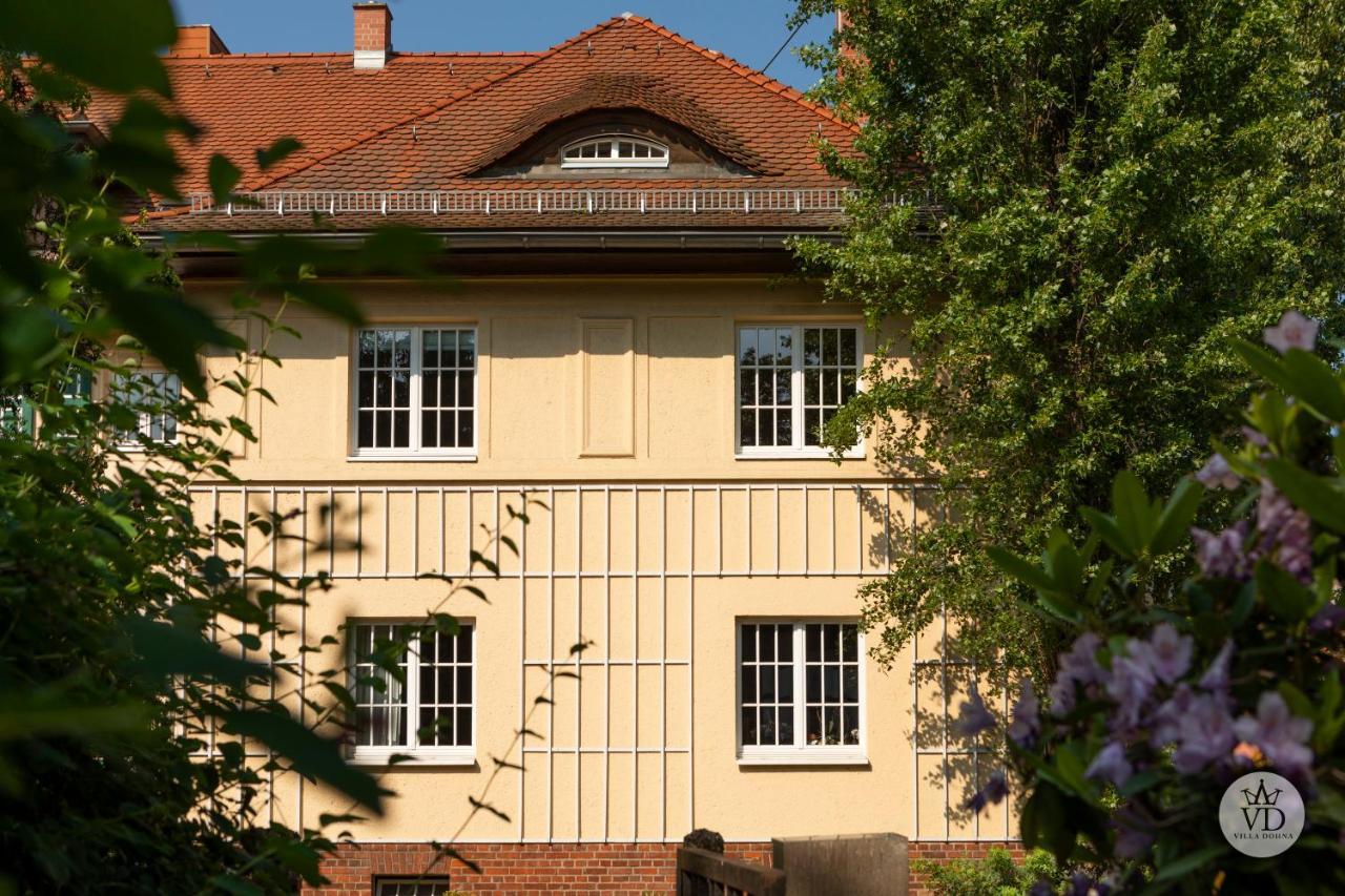 Zimmerblick Villa Dohna Leipzig Exterior foto